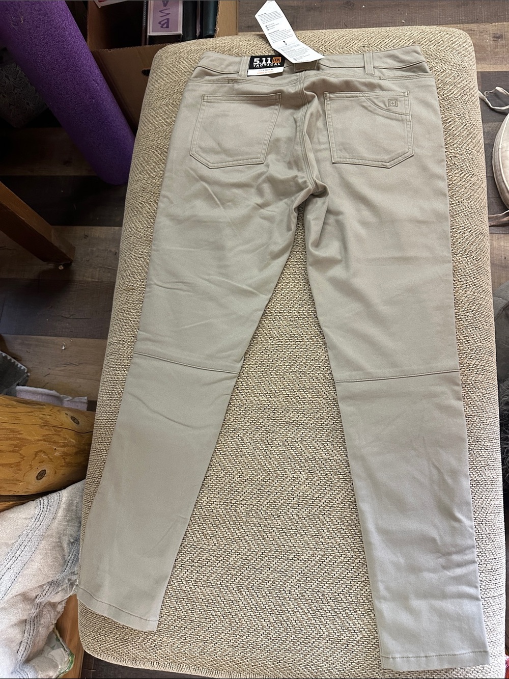 5.11 Tactical Tan Slim Utility Pants - Picture 2 of 6